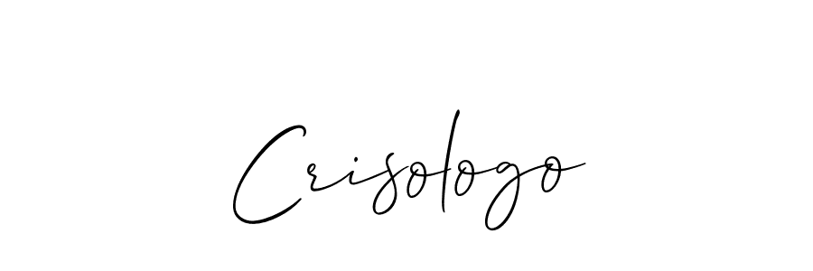 Best and Professional Signature Style for Crisologo. Allison_Script Best Signature Style Collection. Crisologo signature style 2 images and pictures png