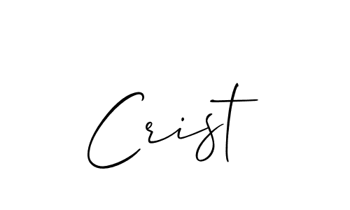 Best and Professional Signature Style for Crist. Allison_Script Best Signature Style Collection. Crist signature style 2 images and pictures png