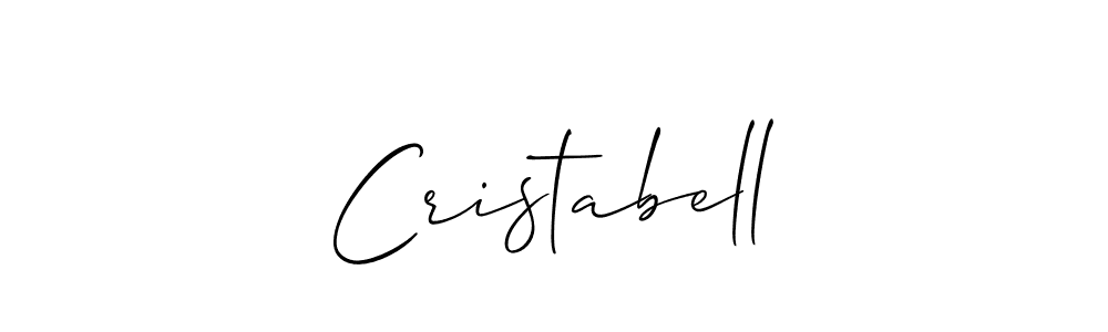Once you've used our free online signature maker to create your best signature Allison_Script style, it's time to enjoy all of the benefits that Cristabell name signing documents. Cristabell signature style 2 images and pictures png