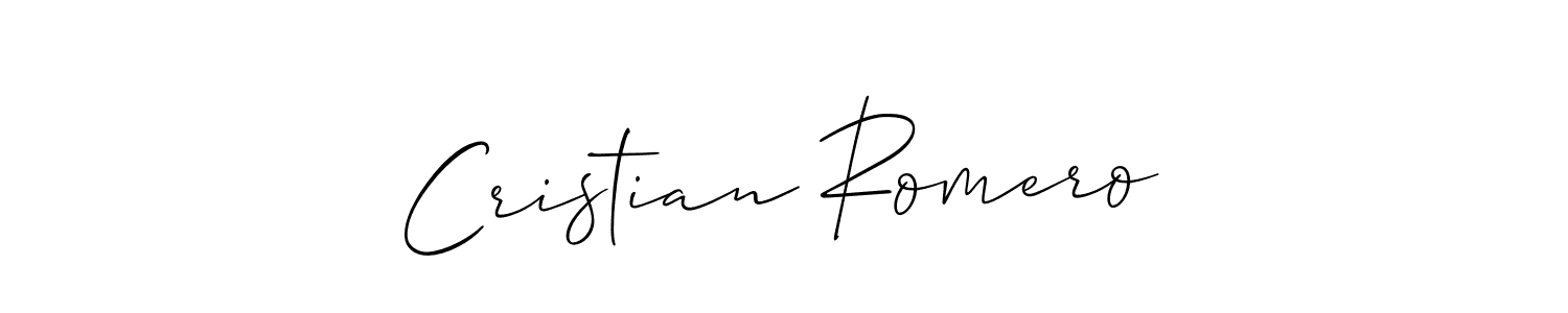 Here are the top 10 professional signature styles for the name Cristian Romero. These are the best autograph styles you can use for your name. Cristian Romero signature style 2 images and pictures png