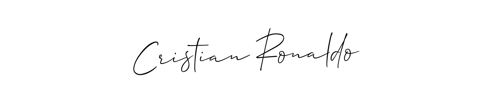 Cristian Ronaldo stylish signature style. Best Handwritten Sign (Allison_Script) for my name. Handwritten Signature Collection Ideas for my name Cristian Ronaldo. Cristian Ronaldo signature style 2 images and pictures png