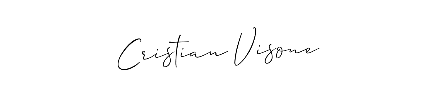 Make a beautiful signature design for name Cristian Visone. Use this online signature maker to create a handwritten signature for free. Cristian Visone signature style 2 images and pictures png