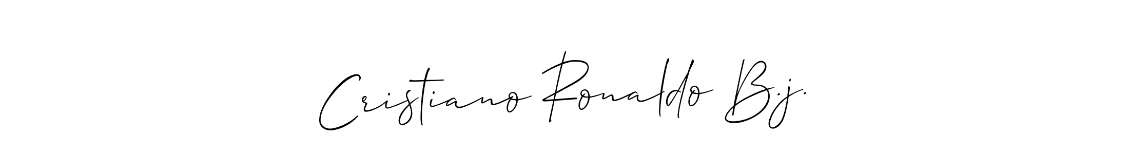 Also we have Cristiano Ronaldo B.j. name is the best signature style. Create professional handwritten signature collection using Allison_Script autograph style. Cristiano Ronaldo B.j. signature style 2 images and pictures png