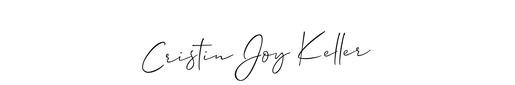 Best and Professional Signature Style for Cristin Joy Keller. Allison_Script Best Signature Style Collection. Cristin Joy Keller signature style 2 images and pictures png