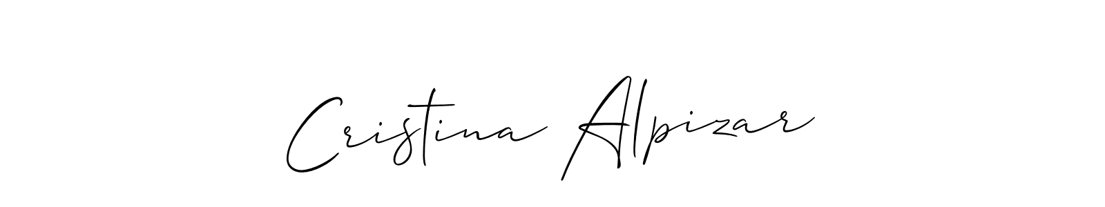 See photos of Cristina Alpizar official signature by Spectra . Check more albums & portfolios. Read reviews & check more about Allison_Script font. Cristina Alpizar signature style 2 images and pictures png