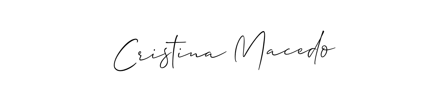 See photos of Cristina Macedo official signature by Spectra . Check more albums & portfolios. Read reviews & check more about Allison_Script font. Cristina Macedo signature style 2 images and pictures png