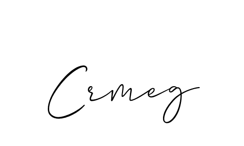Crmeg stylish signature style. Best Handwritten Sign (Allison_Script) for my name. Handwritten Signature Collection Ideas for my name Crmeg. Crmeg signature style 2 images and pictures png