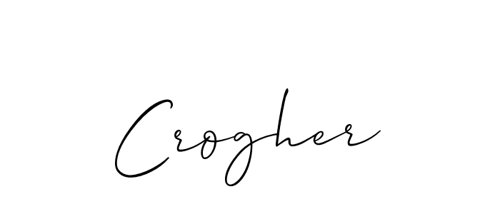 See photos of Crogher official signature by Spectra . Check more albums & portfolios. Read reviews & check more about Allison_Script font. Crogher signature style 2 images and pictures png