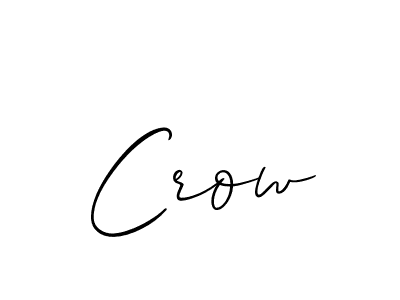 Make a beautiful signature design for name Crow. Use this online signature maker to create a handwritten signature for free. Crow signature style 2 images and pictures png