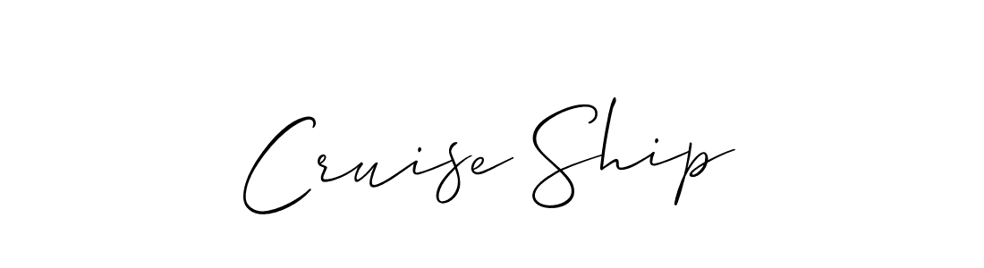 This is the best signature style for the Cruise Ship name. Also you like these signature font (Allison_Script). Mix name signature. Cruise Ship signature style 2 images and pictures png