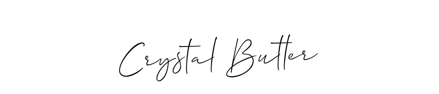 Similarly Allison_Script is the best handwritten signature design. Signature creator online .You can use it as an online autograph creator for name Crystal Butler. Crystal Butler signature style 2 images and pictures png