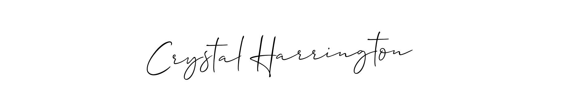 This is the best signature style for the Crystal Harrington name. Also you like these signature font (Allison_Script). Mix name signature. Crystal Harrington signature style 2 images and pictures png