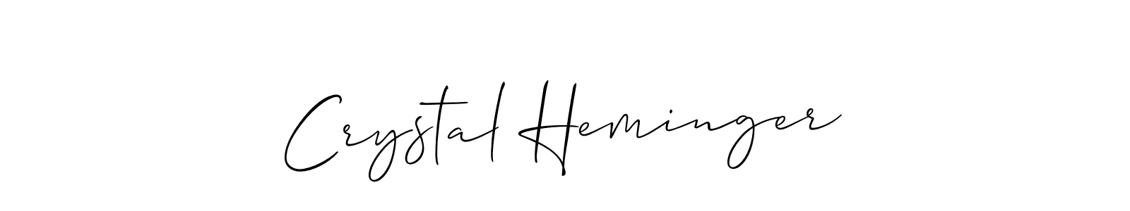 You can use this online signature creator to create a handwritten signature for the name Crystal Heminger. This is the best online autograph maker. Crystal Heminger signature style 2 images and pictures png