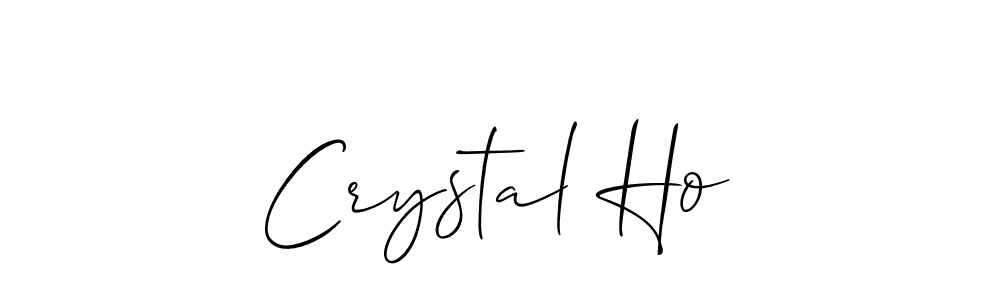 Make a short Crystal Ho signature style. Manage your documents anywhere anytime using Allison_Script. Create and add eSignatures, submit forms, share and send files easily. Crystal Ho signature style 2 images and pictures png