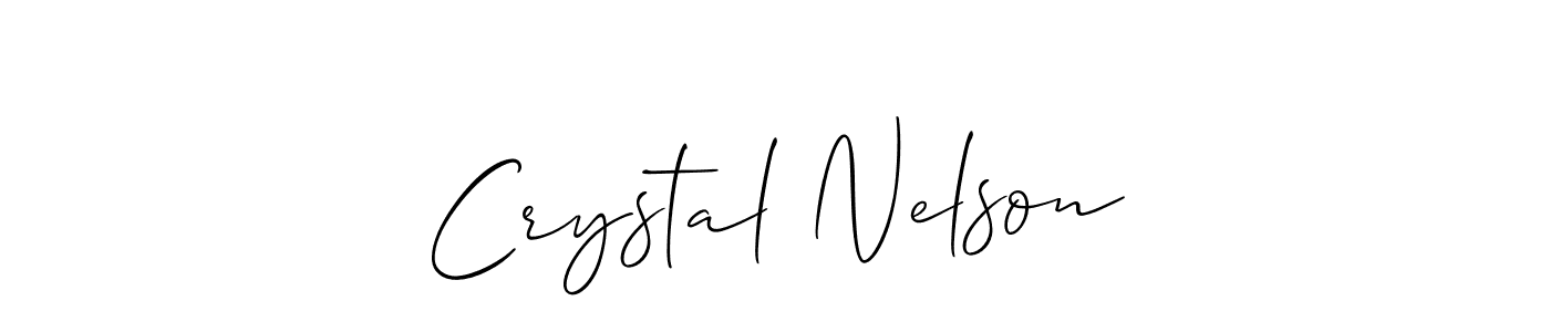 if you are searching for the best signature style for your name Crystal Nelson. so please give up your signature search. here we have designed multiple signature styles  using Allison_Script. Crystal Nelson signature style 2 images and pictures png