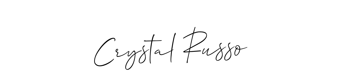Make a beautiful signature design for name Crystal Russo. Use this online signature maker to create a handwritten signature for free. Crystal Russo signature style 2 images and pictures png