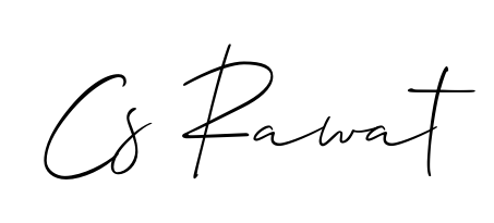 The Allison_Script font transforms the name Cs Rawat into an executive sign with sharp precision and distinguished character. Cs Rawat signature style 2 images and pictures png