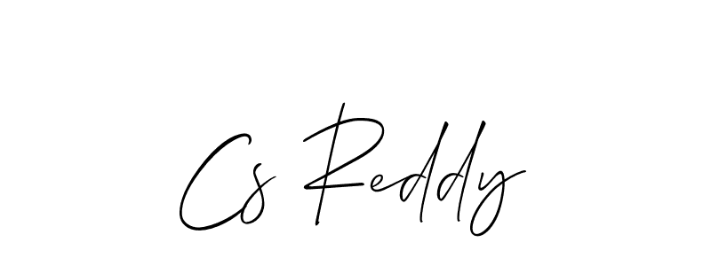 Cs Reddy stylish signature style. Best Handwritten Sign (Allison_Script) for my name. Handwritten Signature Collection Ideas for my name Cs Reddy. Cs Reddy signature style 2 images and pictures png