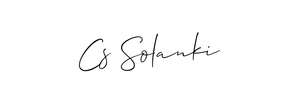 You can use this online signature creator to create a handwritten signature for the name Cs Solanki. This is the best online autograph maker. Cs Solanki signature style 2 images and pictures png