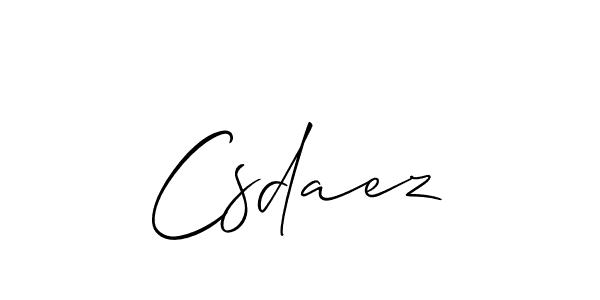 You can use this online signature creator to create a handwritten signature for the name Csdaez. This is the best online autograph maker. Csdaez signature style 2 images and pictures png