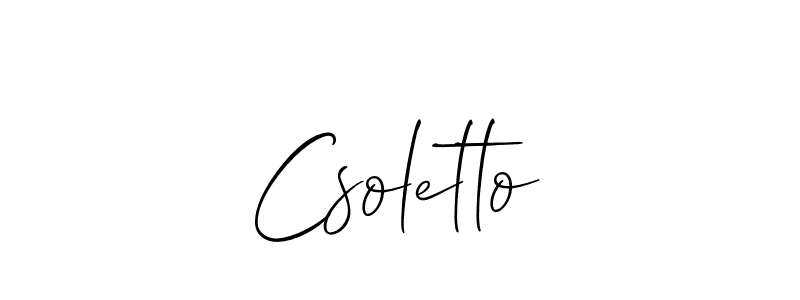 Here are the top 10 professional signature styles for the name Csoletto. These are the best autograph styles you can use for your name. Csoletto signature style 2 images and pictures png