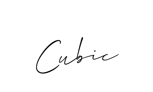 It looks lik you need a new signature style for name Cubic. Design unique handwritten (Allison_Script) signature with our free signature maker in just a few clicks. Cubic signature style 2 images and pictures png