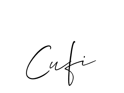 if you are searching for the best signature style for your name Cufi. so please give up your signature search. here we have designed multiple signature styles  using Allison_Script. Cufi signature style 2 images and pictures png