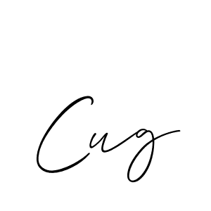 It looks lik you need a new signature style for name Cug. Design unique handwritten (Allison_Script) signature with our free signature maker in just a few clicks. Cug signature style 2 images and pictures png