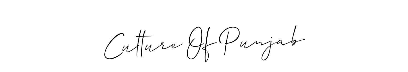 See photos of Culture Of Punjab official signature by Spectra . Check more albums & portfolios. Read reviews & check more about Allison_Script font. Culture Of Punjab signature style 2 images and pictures png