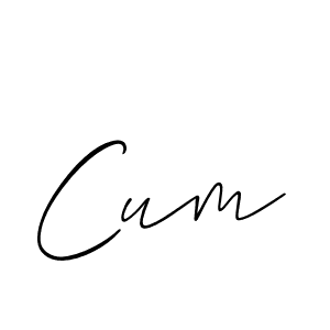 You should practise on your own different ways (Allison_Script) to write your name (Cum) in signature. don't let someone else do it for you. Cum signature style 2 images and pictures png