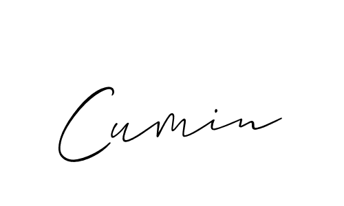 How to Draw Cumin signature style? Allison_Script is a latest design signature styles for name Cumin. Cumin signature style 2 images and pictures png