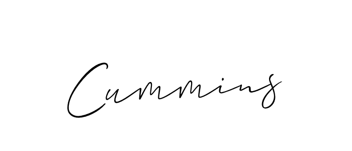 Best and Professional Signature Style for Cummins. Allison_Script Best Signature Style Collection. Cummins signature style 2 images and pictures png