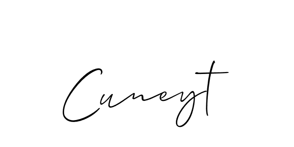 Best and Professional Signature Style for Cuneyt. Allison_Script Best Signature Style Collection. Cuneyt signature style 2 images and pictures png