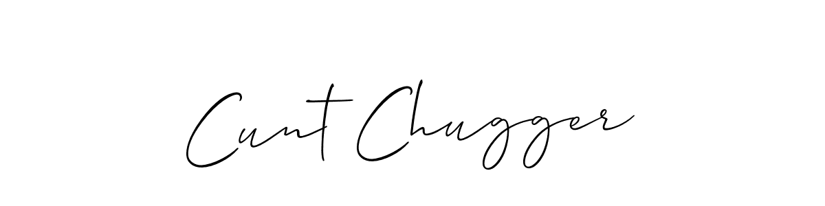 You can use this online signature creator to create a handwritten signature for the name Cunt Chugger. This is the best online autograph maker. Cunt Chugger signature style 2 images and pictures png