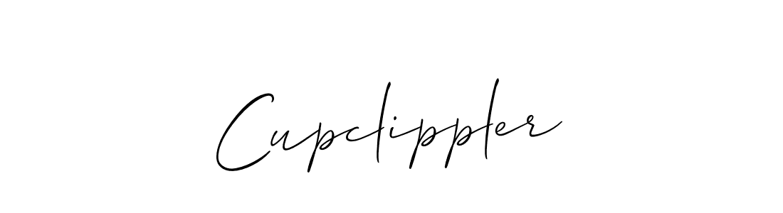 Similarly Allison_Script is the best handwritten signature design. Signature creator online .You can use it as an online autograph creator for name Cupclippler. Cupclippler signature style 2 images and pictures png