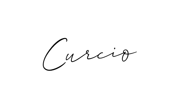 It looks lik you need a new signature style for name Curcio. Design unique handwritten (Allison_Script) signature with our free signature maker in just a few clicks. Curcio signature style 2 images and pictures png