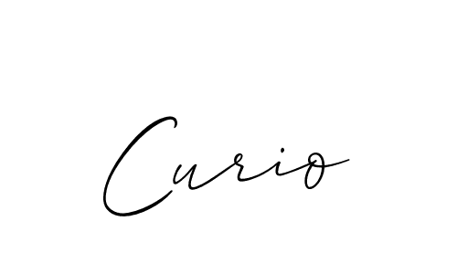 Check out images of Autograph of Curio name. Actor Curio Signature Style. Allison_Script is a professional sign style online. Curio signature style 2 images and pictures png