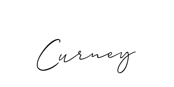 Best and Professional Signature Style for Curney. Allison_Script Best Signature Style Collection. Curney signature style 2 images and pictures png