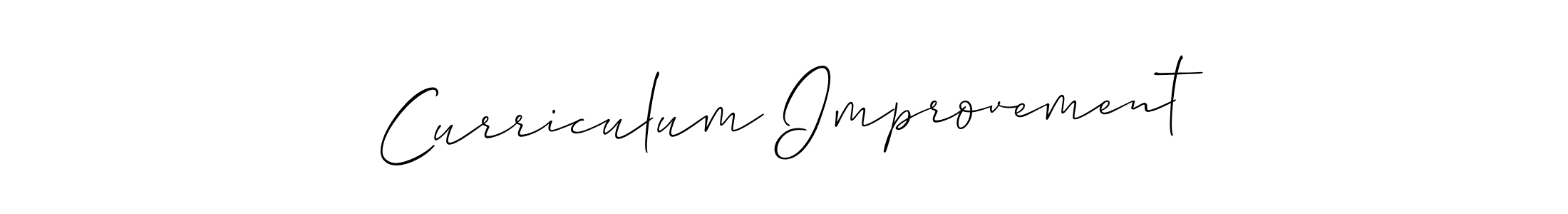 if you are searching for the best signature style for your name Curriculum Improvement. so please give up your signature search. here we have designed multiple signature styles  using Allison_Script. Curriculum Improvement signature style 2 images and pictures png