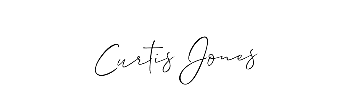 Curtis Jones stylish signature style. Best Handwritten Sign (Allison_Script) for my name. Handwritten Signature Collection Ideas for my name Curtis Jones. Curtis Jones signature style 2 images and pictures png