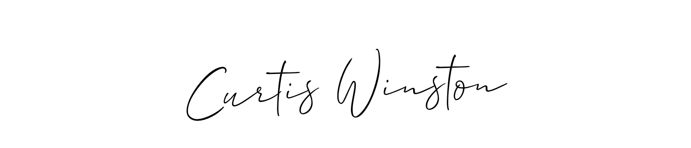 Check out images of Autograph of Curtis Winston name. Actor Curtis Winston Signature Style. Allison_Script is a professional sign style online. Curtis Winston signature style 2 images and pictures png