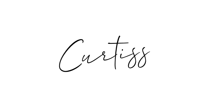 Curtiss stylish signature style. Best Handwritten Sign (Allison_Script) for my name. Handwritten Signature Collection Ideas for my name Curtiss. Curtiss signature style 2 images and pictures png