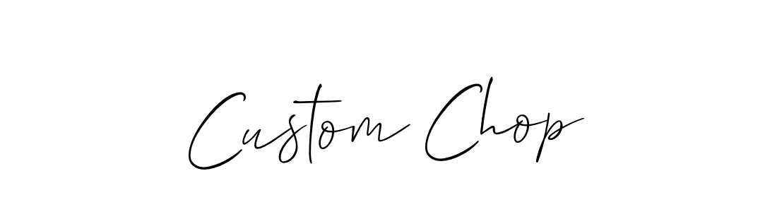 Make a short Custom Chop signature style. Manage your documents anywhere anytime using Allison_Script. Create and add eSignatures, submit forms, share and send files easily. Custom Chop signature style 2 images and pictures png