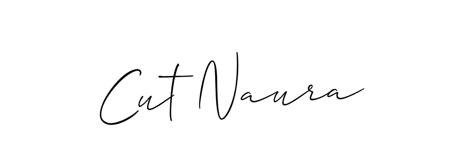 It looks lik you need a new signature style for name Cut Naura. Design unique handwritten (Allison_Script) signature with our free signature maker in just a few clicks. Cut Naura signature style 2 images and pictures png