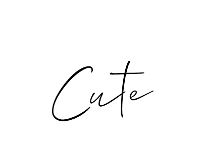 Make a short Cute signature style. Manage your documents anywhere anytime using Allison_Script. Create and add eSignatures, submit forms, share and send files easily. Cute signature style 2 images and pictures png