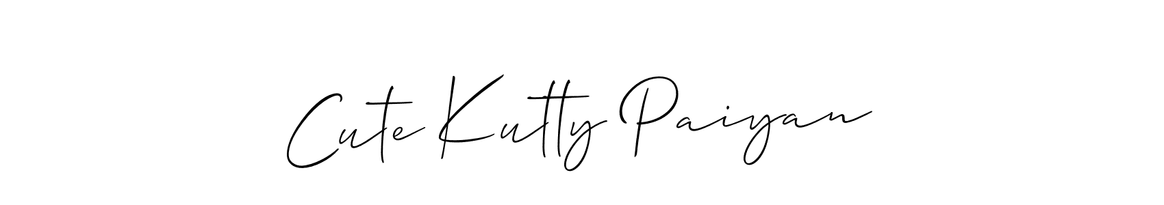 See photos of Cute Kutty Paiyan official signature by Spectra . Check more albums & portfolios. Read reviews & check more about Allison_Script font. Cute Kutty Paiyan signature style 2 images and pictures png