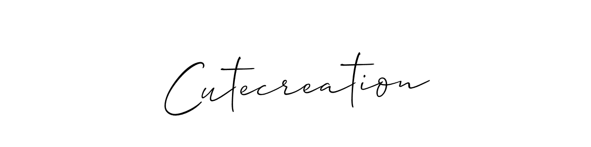 Also You can easily find your signature by using the search form. We will create Cutecreation name handwritten signature images for you free of cost using Allison_Script sign style. Cutecreation signature style 2 images and pictures png