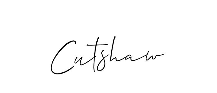 Once you've used our free online signature maker to create your best signature Allison_Script style, it's time to enjoy all of the benefits that Cutshaw name signing documents. Cutshaw signature style 2 images and pictures png