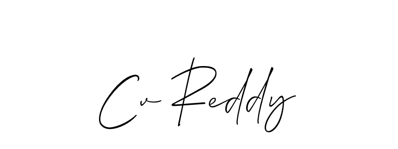 This is the best signature style for the Cv Reddy name. Also you like these signature font (Allison_Script). Mix name signature. Cv Reddy signature style 2 images and pictures png