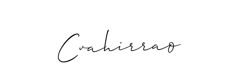 It looks lik you need a new signature style for name Cvahirrao. Design unique handwritten (Allison_Script) signature with our free signature maker in just a few clicks. Cvahirrao signature style 2 images and pictures png